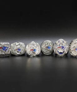 6 New England Patriots Super Bowl championship rings set Football Rings championship rings