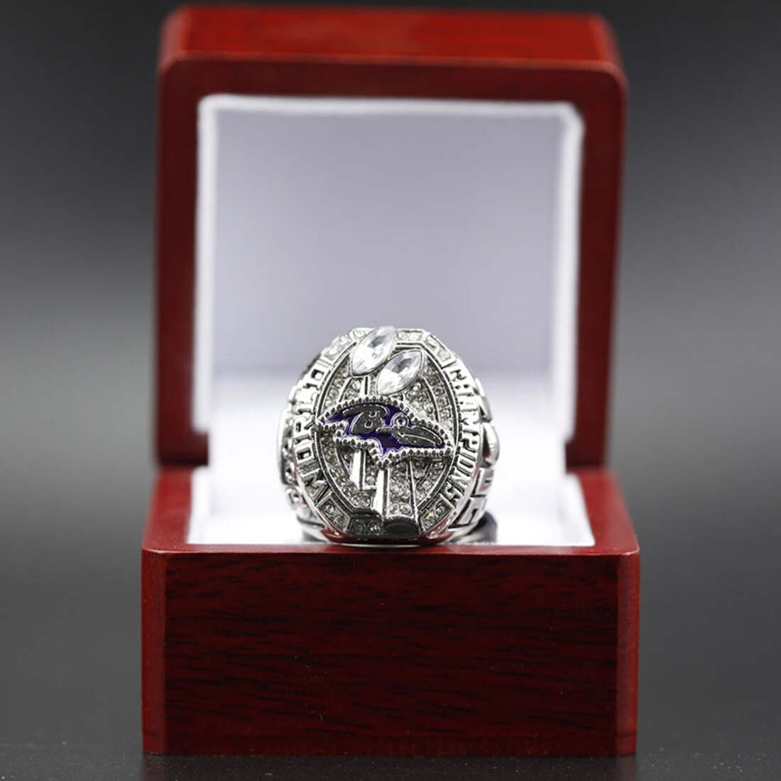 Baltimore Ravens 2012 Joe Flacco Super Bowl ring Football Rings 2012 Baltimore Ravens 5 Baltimore Ravens 2012 Joe Flacco Super Bowl ring Football Rings 2012 Baltimore Ravens 5