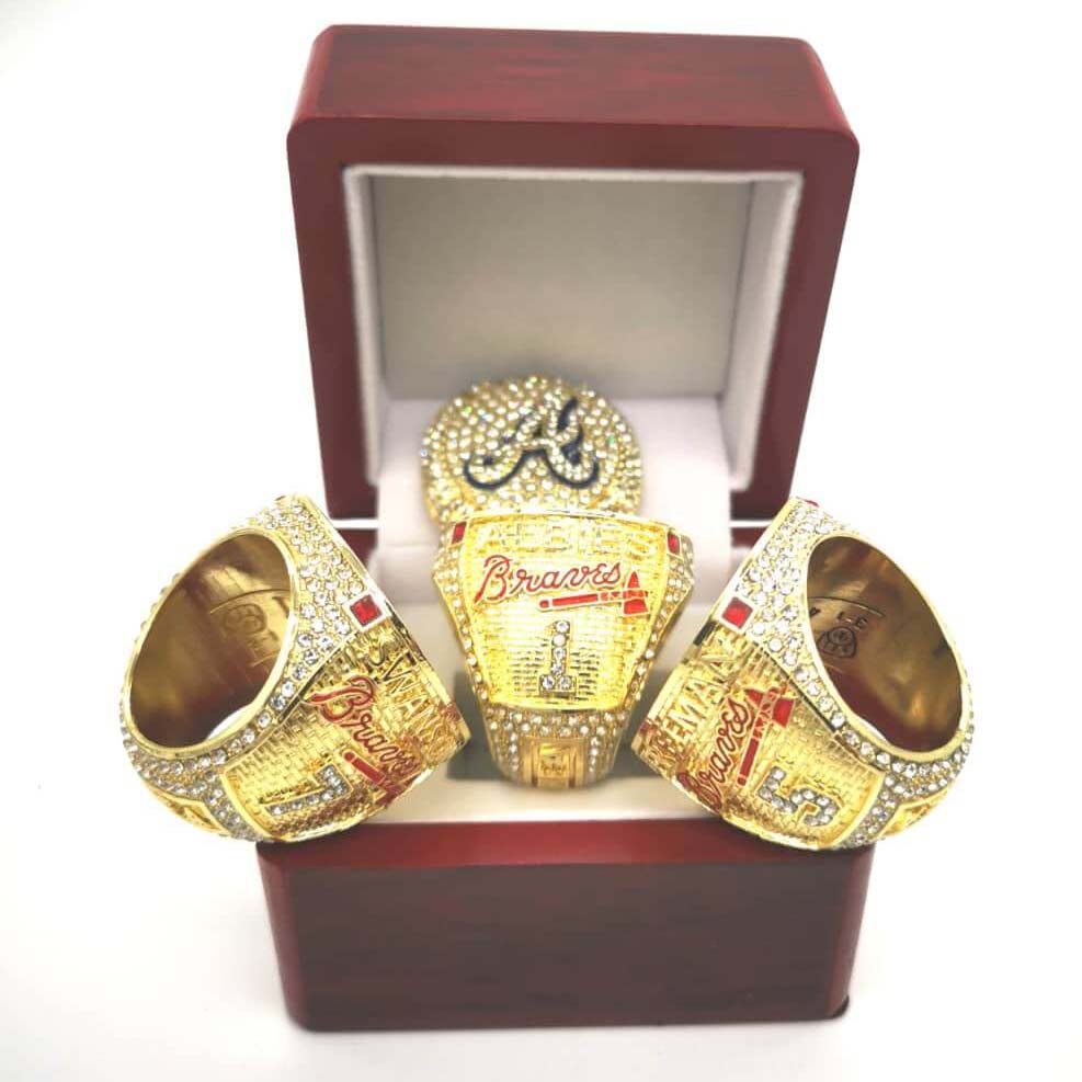 Max Fried - 2021 Atlanta Braves World Series Ring With Wooden Display Box |  eBay