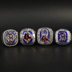 Boston Red Sox 2004, 2007, 2013 & 2018 World Series MLB championship ring set replica MLB Rings mlb