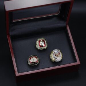 3 Kansas City Chiefs Super Bowl NFL championship ring set replica NFL Rings championship rings 2