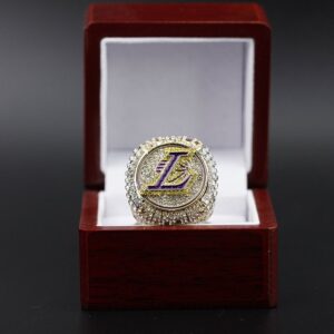 2020 La Lakers LeBron James World Championship Replica Ring in Box