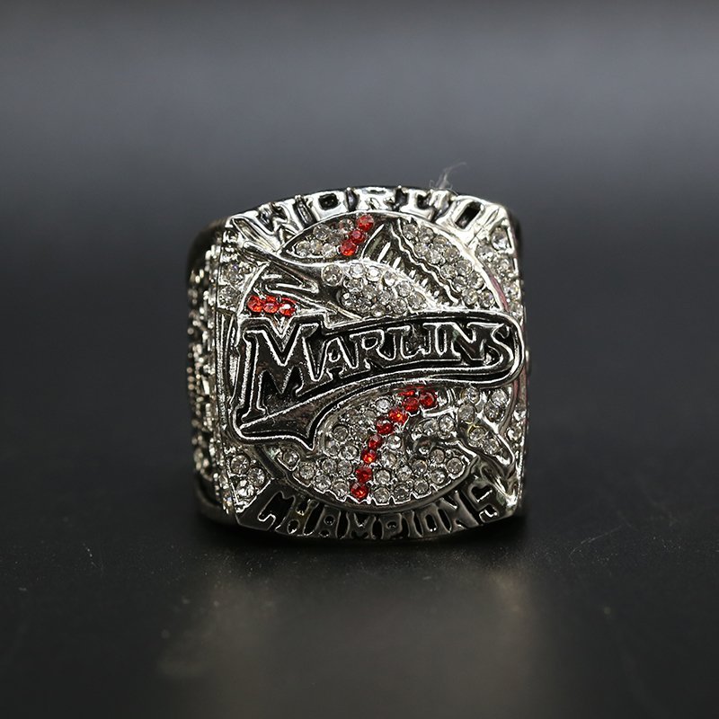 Miami Marlins 2003 Josh Beckett MLB World Series Championship Ring - No - 11