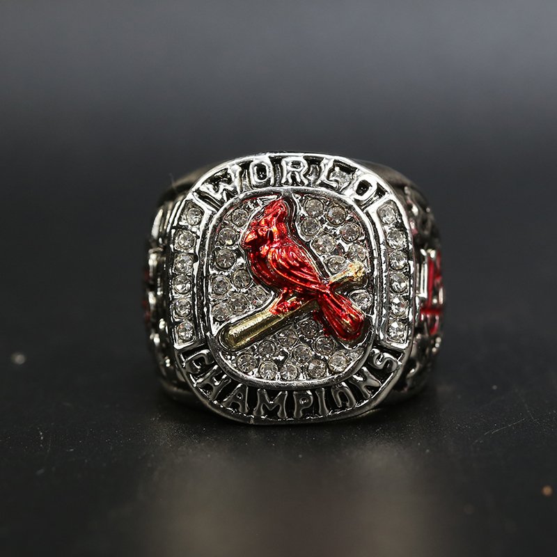 Set of 11 St. Louis Cardinals World Series Championship Rings w/Display  Case Box
