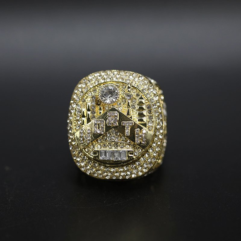 The basketball champions' rings with 640 diamonds