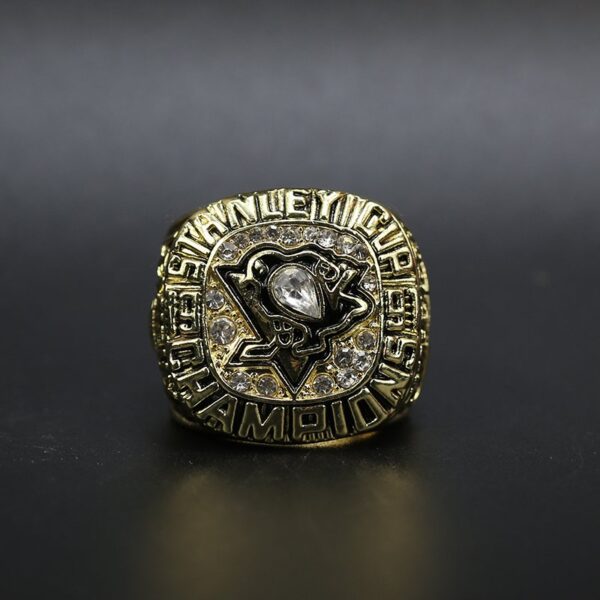 Philadelphia Flyers 1991 Mario Lemieux NHL Stanley Cup championship ring NHL Rings championship replica ring