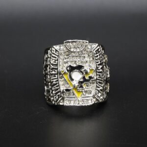 Pittsburgh Penguins 2009 Sidney Crosby NHL Stanley Cup championship ring NHL Rings championship replica ring