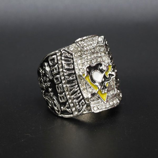 Pittsburgh Penguins 2009 Sidney Crosby NHL Stanley Cup championship ring NHL Rings championship replica ring 4
