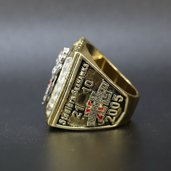 Pittsburgh Steelers 2005 Hines Ward Super Bowl MVP championship ring replica NFL Rings championship rings 3