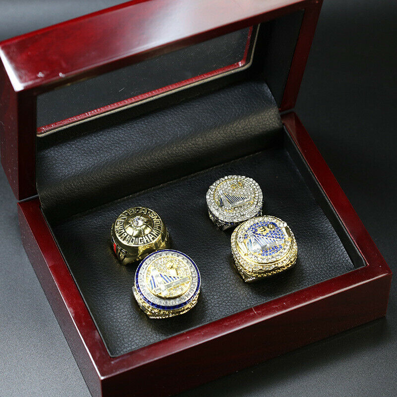 2022 Golden State Warriors Nba Champions Ring Fan Design Replica Stephen  Curry With Box