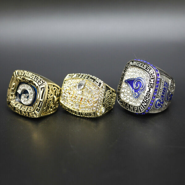 3 Los Angeles Rams Super Bowl NFL championship ring set replica NFL Rings championship rings 2