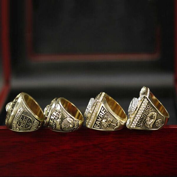 4 Green Bay Packers Super Bowl NFL championship ring set replica NFL Rings championship rings 2