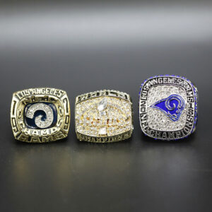 3 Los Angeles Rams Super Bowl NFL championship ring set replica NFL Rings championship rings