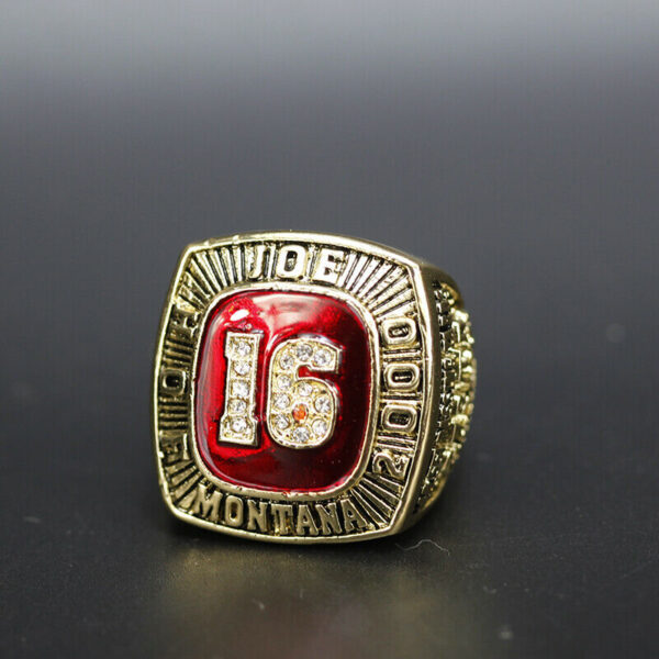 San Francisco 49ers Joe Montana Hall of Fame championship ring replica NFL Rings championship rings 3