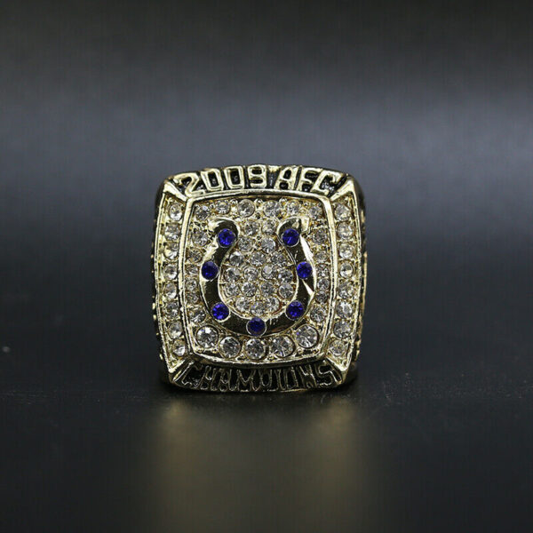 Indianapolis Colts 2009 Peyton Manning AFC championship ring replica NFL Rings championship rings 3