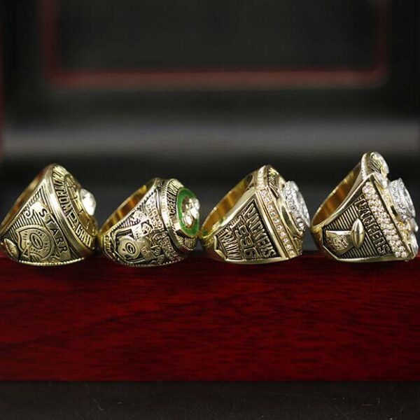 4 Green Bay Packers Super Bowl NFL championship ring set replica NFL Rings championship rings 3