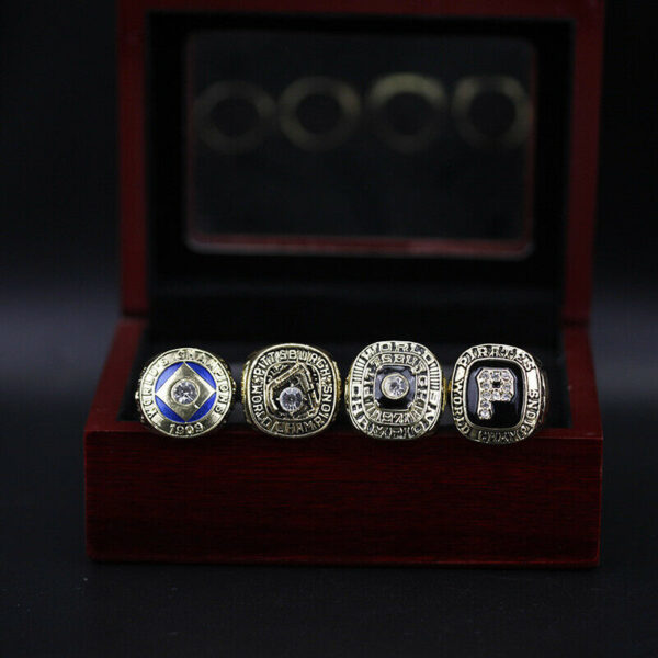 Pittsburgh Pirates 1909, 1960, 1971 & 1979 World Series MLB championship ring set replica MLB Rings baseball 6