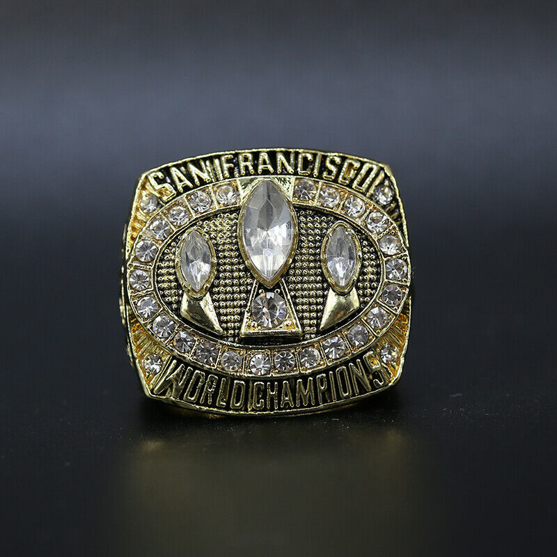 San Francisco 49ers 1988 Jerry Rice Super Bowl NFL championship ring - MVP  Ring