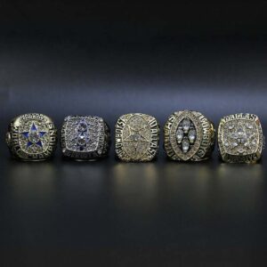 5 Dallas Cowboys NFL Super Bowl championship rings set NFL Rings championship rings