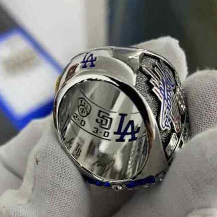 Los Angeles Dodgers 2020 Corey Seager MLB World Series championship ring MLB Rings Corey Seager 4