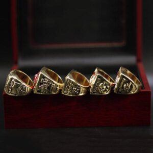 5 Washington Commanders (Redskins) NFL Super Bowl championship rings set NFL Rings championship rings 2
