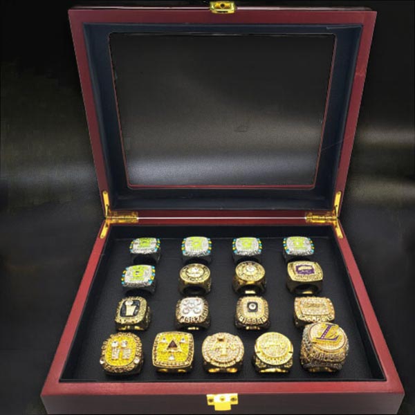 17 Los Angeles Lakers NBA championship ring set ultimate collection NBA Rings 2