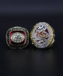 Kansas City Chiefs 1969 & 2019 Patrick Mahomes II Super Bowl championship ring set replica Football Rings championship rings Kansas City Chiefs 1969 & 2019 Patrick Mahomes II Super Bowl championship ring set replica Football Rings championship rings