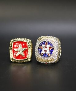 Houston Astros 2005 National League & 2017 World Series championship ring set MLB Rings baseball Houston Astros 2005 National League & 2017 World Series championship ring set MLB Rings baseball