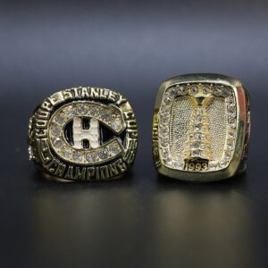 Montreal Canadiens 1986 & 1993 NHL Stanley Cup championship ring set NHL Rings championship replica ring 2