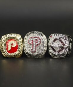 Philadelphia Phillies 1980, 2008 World Series & 2009 National League championship ring set MLB Rings baseball
