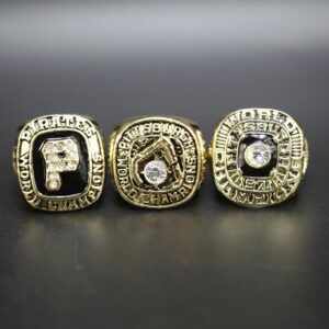 Pittsburgh Pirates 1960, 1971 & 1979 MLB World Series championship ring set MLB Rings