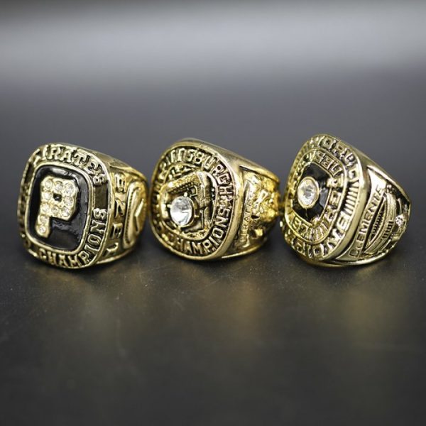 Pittsburgh Pirates 1960, 1971 & 1979 MLB World Series championship ring set MLB Rings baseball 4