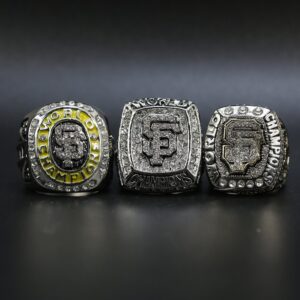 San Francisco Giants 2010, 2012 & 2014 MLB World Series championship ring set MLB Rings baseball