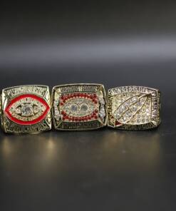 Washington Commanders(Redskins) 1982, 1987 & 1991 Super Bowl championship ring set Football Rings championship rings Washington Commanders(Redskins) 1982, 1987 & 1991 Super Bowl championship ring set Football Rings championship rings
