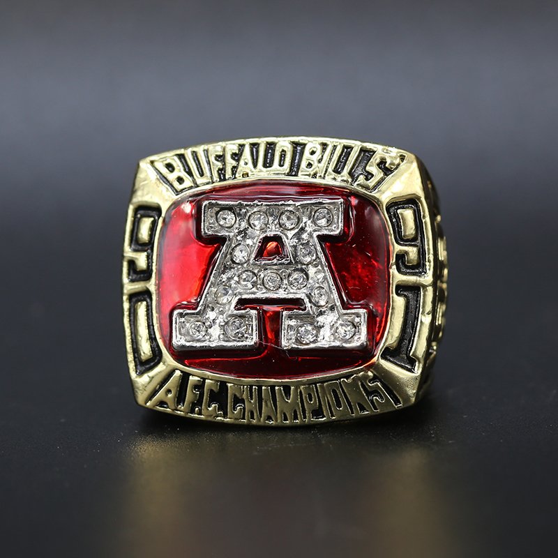 Buffalo Bills 1991 & 1993 Jim Kelly championship ring set Football Rings Buffalo Bills 8 Buffalo Bills 1991 & 1993 Jim Kelly championship ring set Football Rings Buffalo Bills 8
