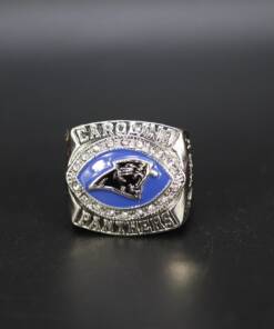 Carolina Panthers 2003 Jake Delhomme championship ring Football Rings 2003 Carolina Panthers