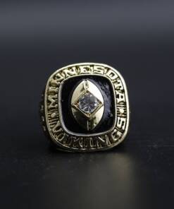 Minnesota Vikings 1969 Joe Kapp championship ring Football Rings 1969 Minnesota Vikings Championship Ring