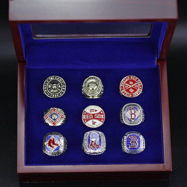 9 Boston Red Sox MLB World Series championship rings set MLB Rings baseball 2