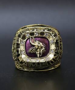 Minnesota Vikings 1974 Bud Grant championship League ring Football Rings 1974 Minnesota Vikings Championship Ring