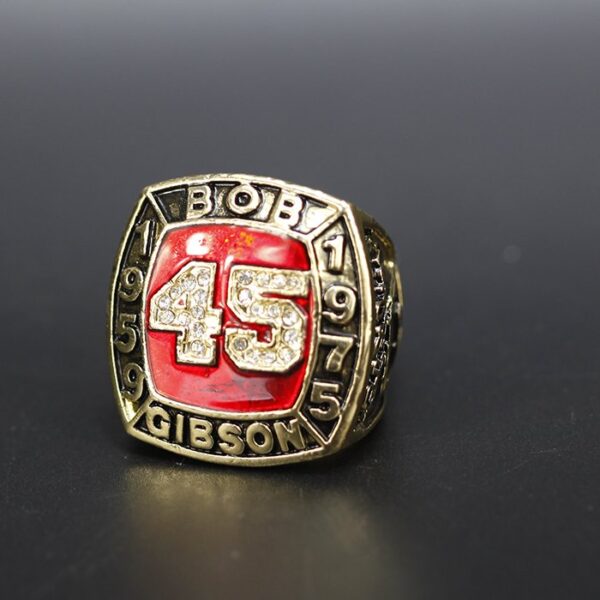Bob Gibson Hall of Fame 1959-1975 MLB replica ring MLB Rings baseball memorabilia