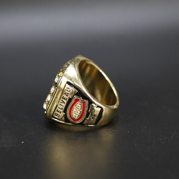 Montreal Canadiens 1960 Jean Beliveau NHL Special Stanley Cup championship ring NHL Rings championship replica ring 5