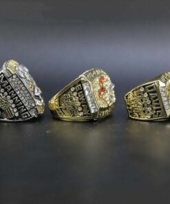 Denver Broncos 1998 & 1999 & 2016 Super Bowl championship ring set replica Football Rings championship rings 2