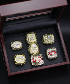 7 San Francisco 49ers Super Bowl championship rings set Football Rings 49ers ring 2