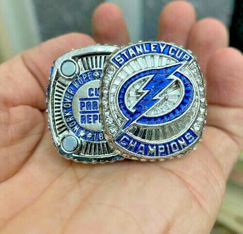 Tampa Bay Lightning 2021 Andrei Vasilevskiy NHL Stanley Cup championship ring NHL Rings championship replica ring 8