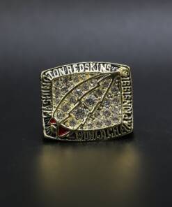 Washington Commanders (Redskins) 1991 Mark Rypien Super Bowl championship ring Football Rings 1991 Mark Rypien