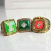 Muhammad Ali 1974, 1978 & 2016 Foremen Boxing champion ring collection NCAA Rings Foremen Boxing 11