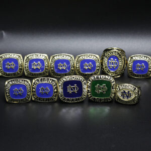 11 Notre Dame Fighting Irish NCAA championship rings collection NCAA Rings championship rings