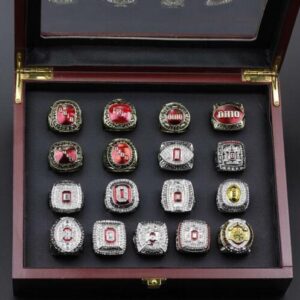 17 Ohio State Buckeyes NCAA championship ring collection College Rings college