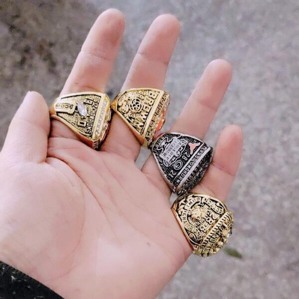 4 Texas Longhorns football NCAA championship rings collection NCAA Rings ncaa 3