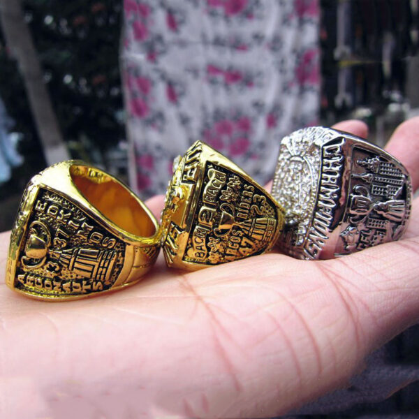 3 Toronto Argonauts CFL championship rings collection Grey Cup rings CFL 3